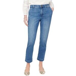J.Crew Cropped Lightweight Denim Spring Blue Wash Size 30
